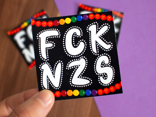 FCK NZS Sticker Set