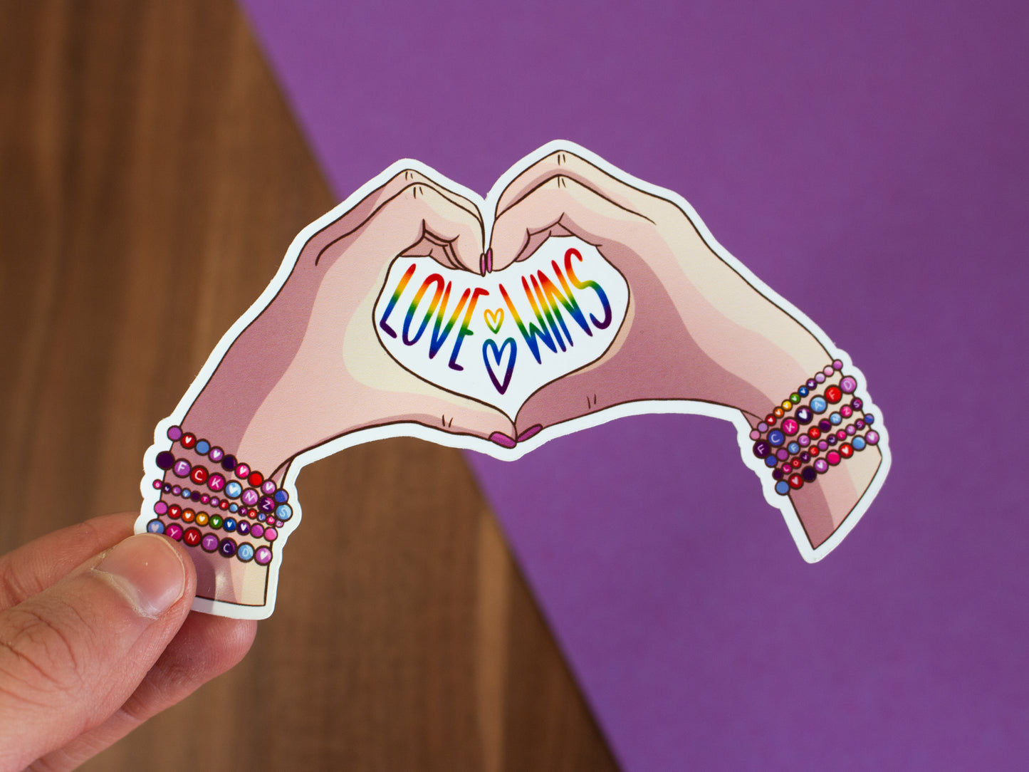 "FCK NZS" "LOVE WINS" Sticker Set Swifties gegen Rechts