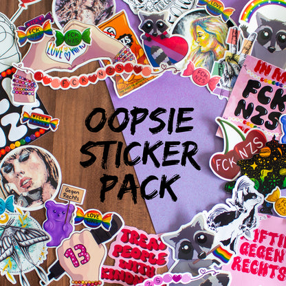 Oopsie Pack - Überraschungs B-Ware Sticker Set