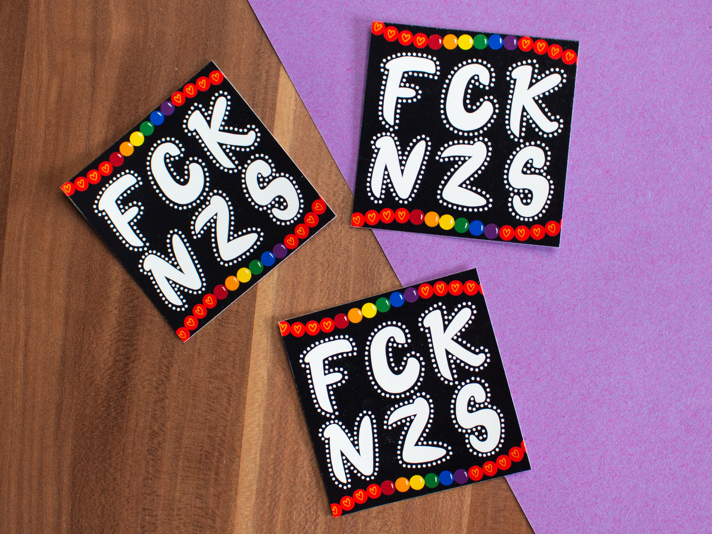 FCK NZS Sticker Set