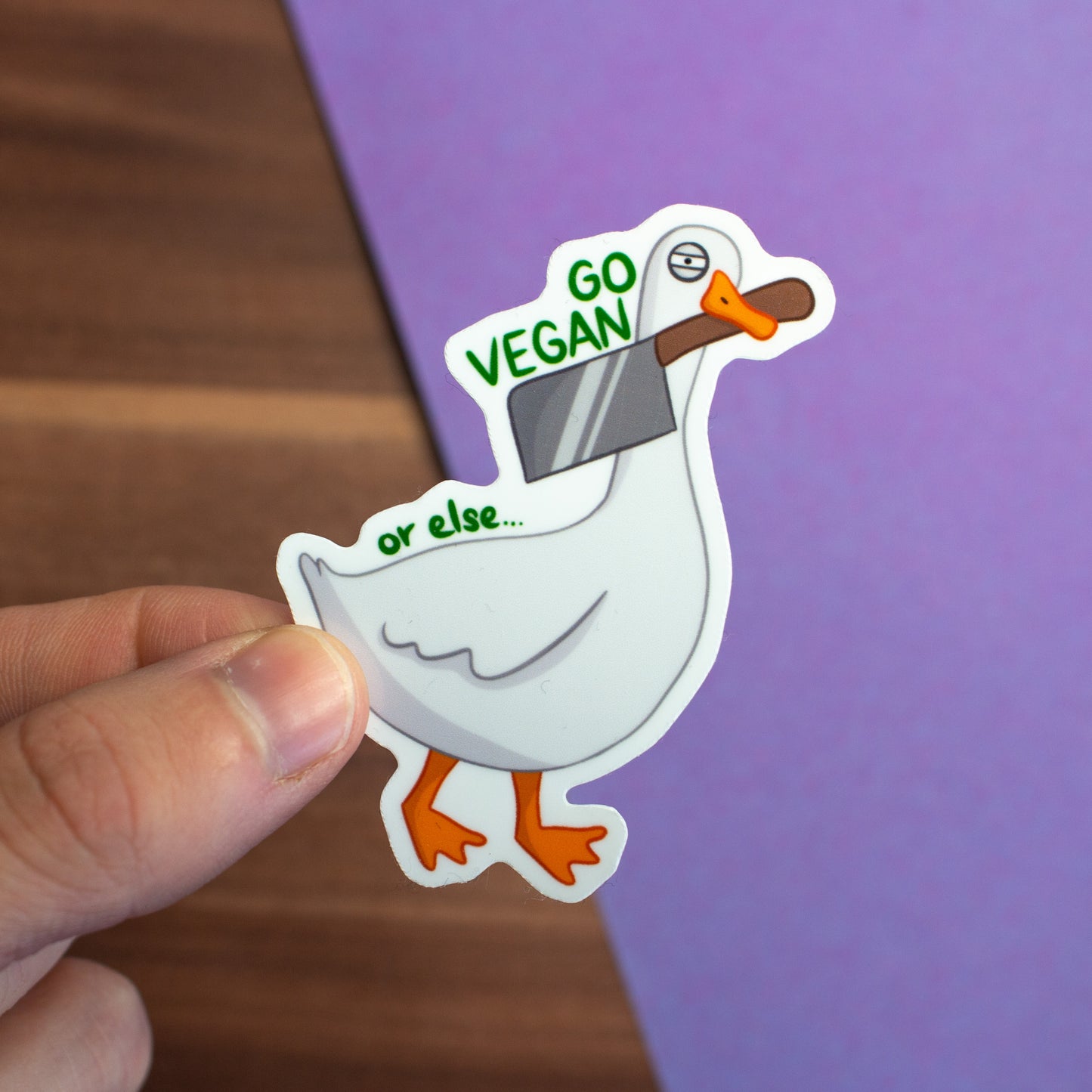 12 Vegan Sticker