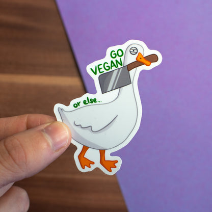 12 Vegan Sticker