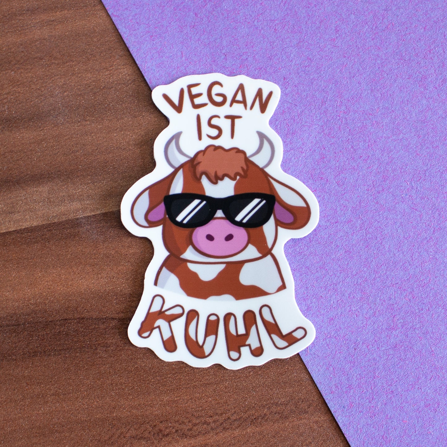 Vegan ist kuhl Sticker