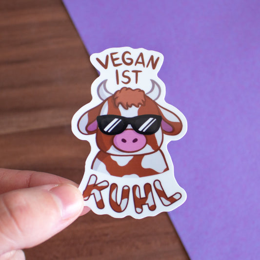 Vegan ist kuhl Sticker