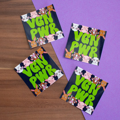 VGN PWR Sticker Set