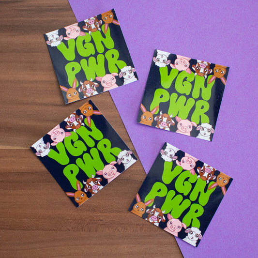 VGN PWR Sticker Set