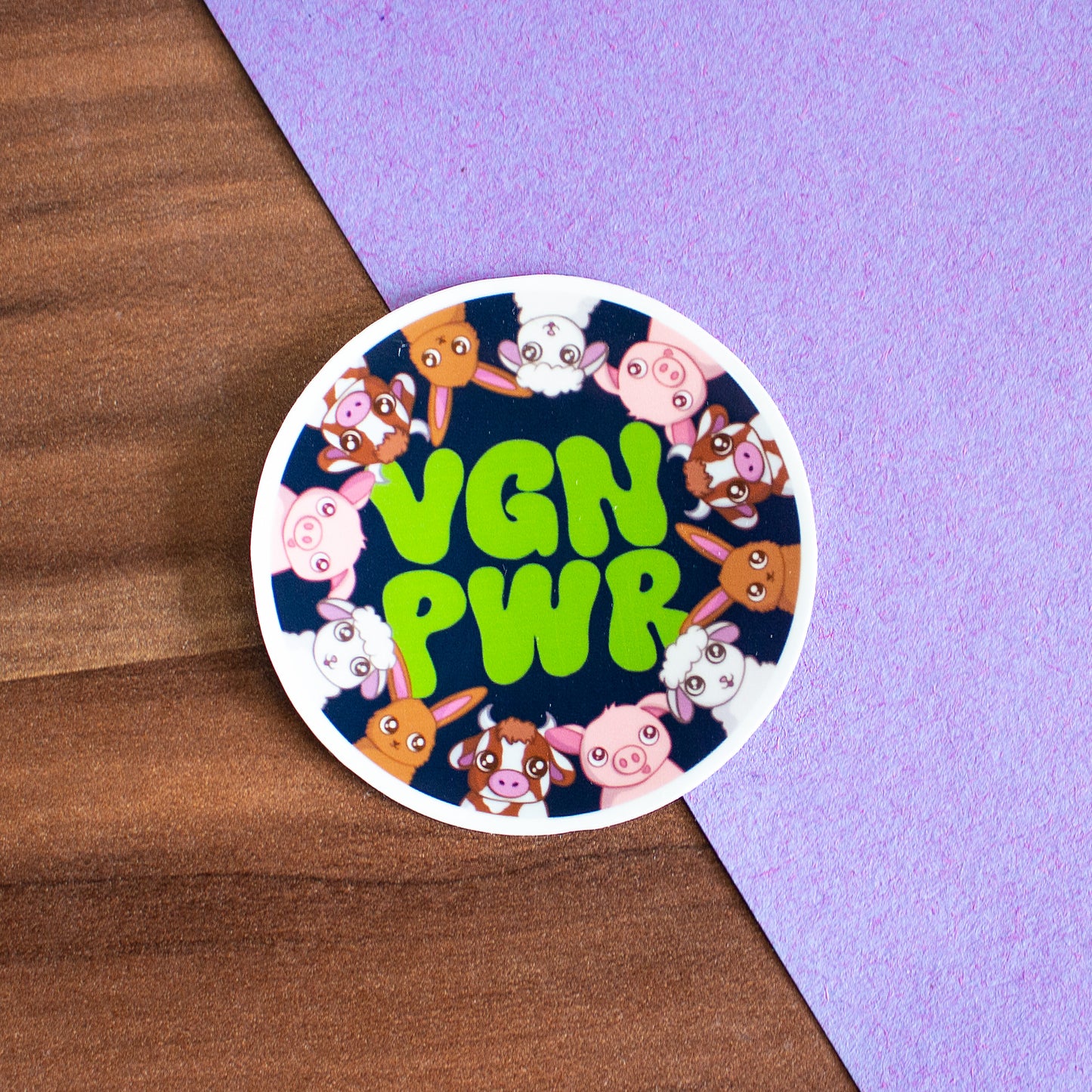 VGN PWR Sticker
