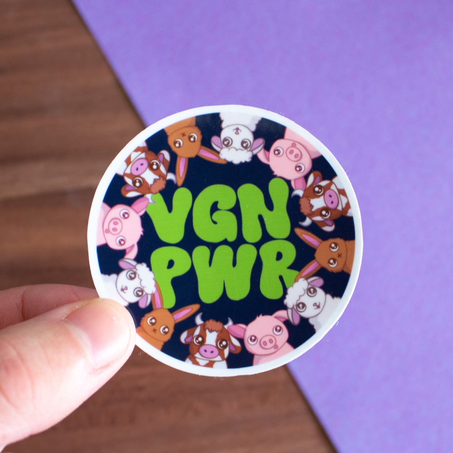 VGN PWR Sticker